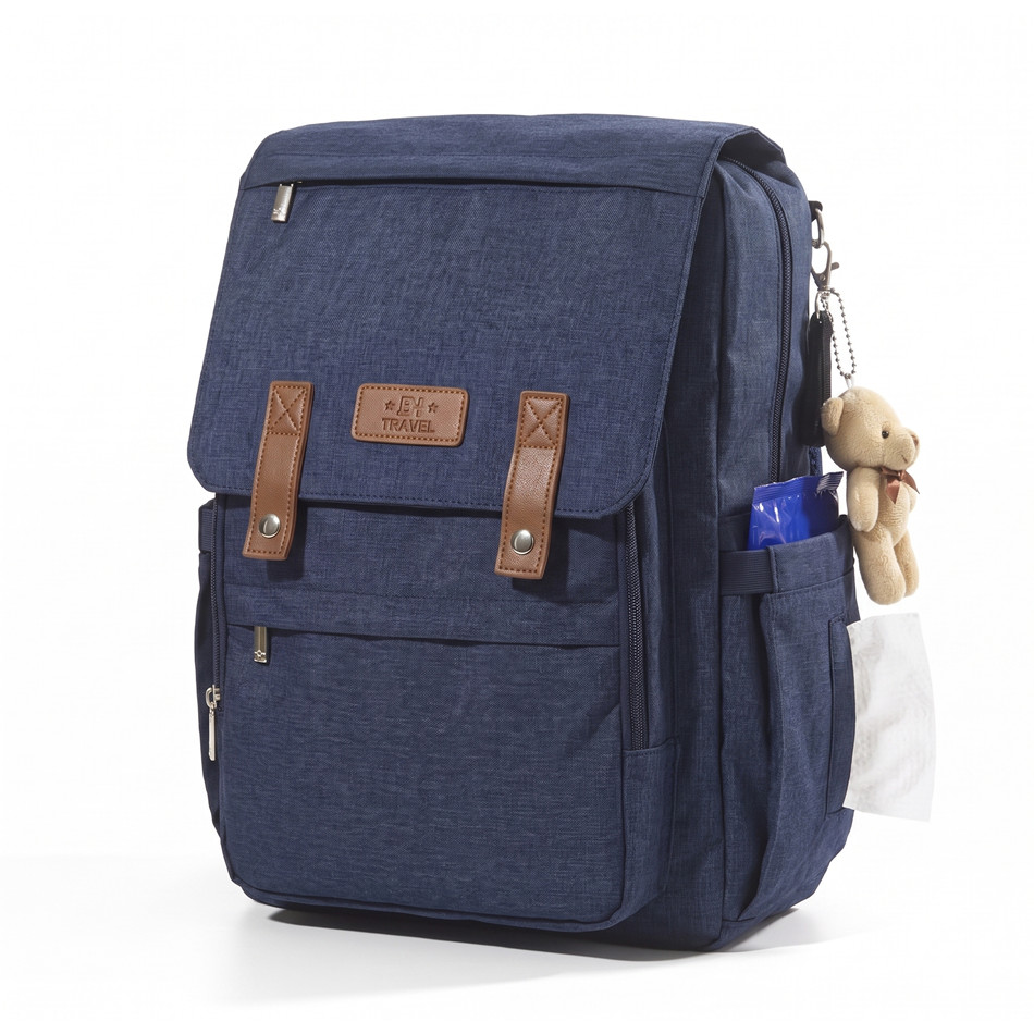 Bolsa Maternidade Multifuncional Impermeável Marinho BH