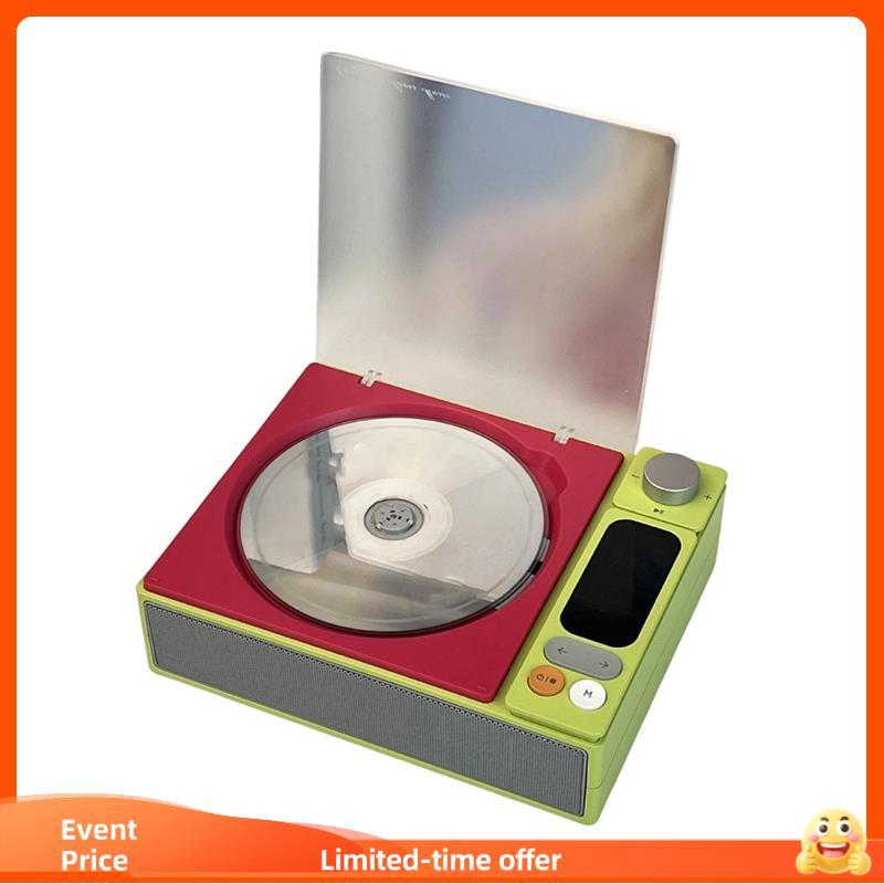 Leitor De Cds sinclair Rádio FM Álbum De Música Player Máquina De CD Doméstico Com Tela C