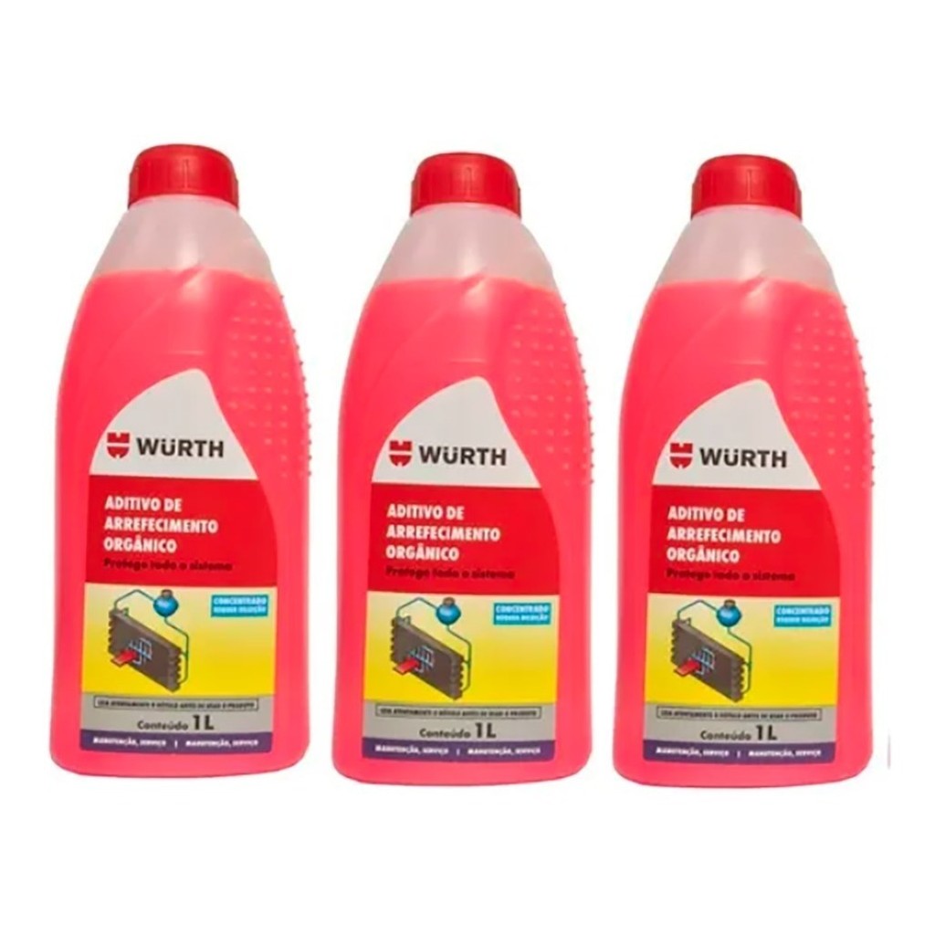 Aditivo Para Radiador Concentrado Wurth Monoetilenoglicol Wurth 5861500112