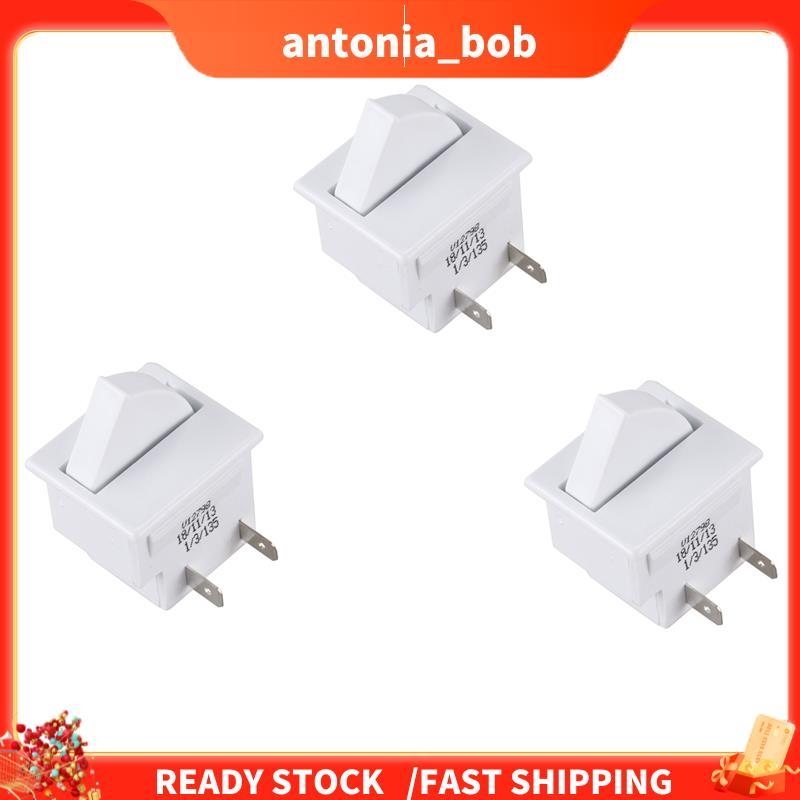 3X Interruptor De Luz Da Lâmpada Porta Geladeira , Peça De Reposição Para Cozinha 5A 125V
