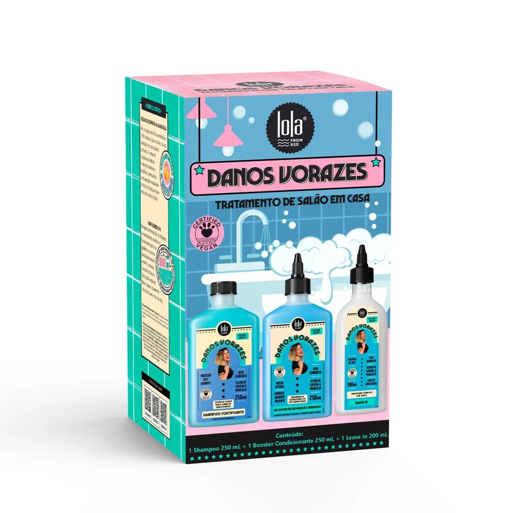 Kit Danos Vorazes 2026 - Lola Cosmetics