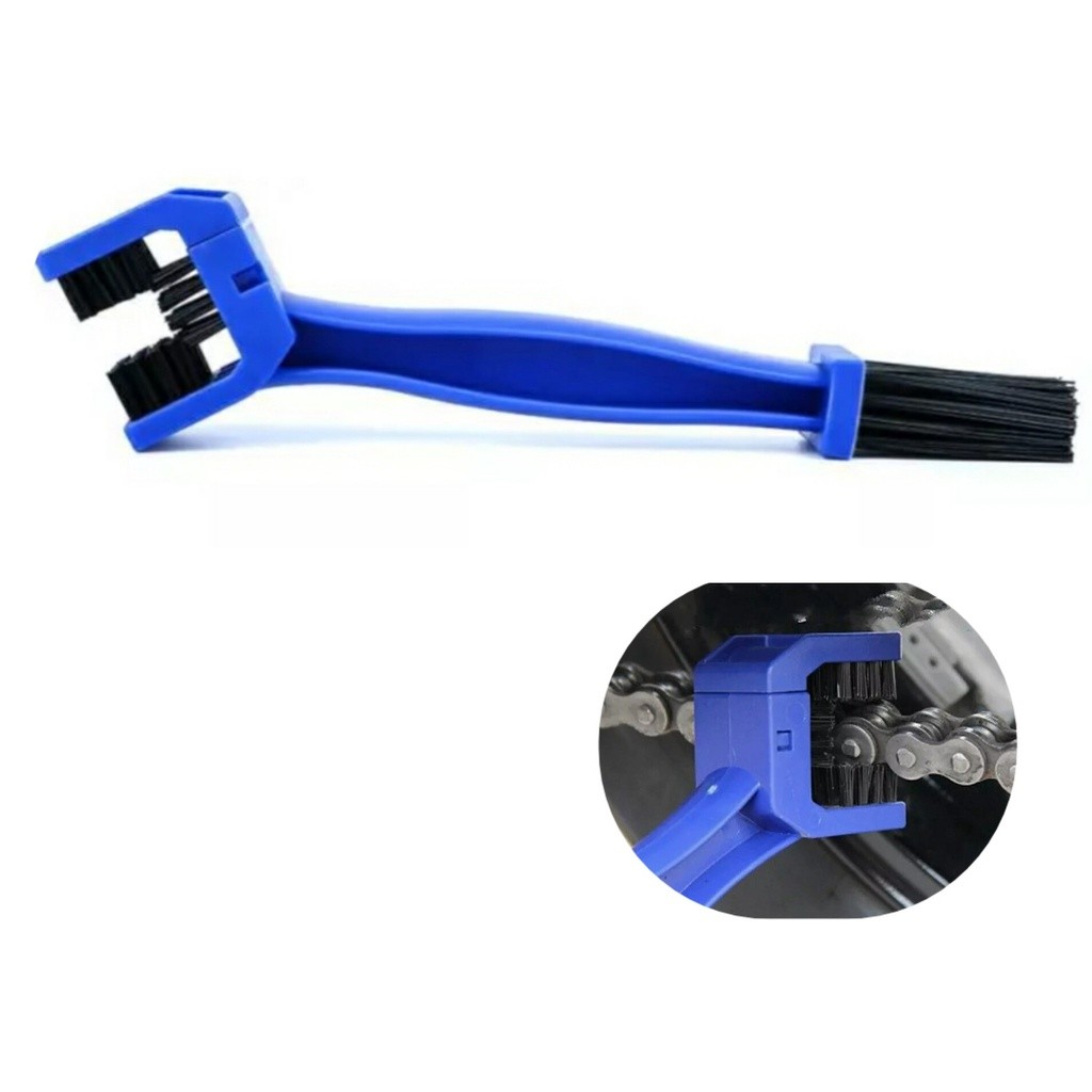 Escova para Limpeza de Correntes de Transmissão Moto / Bike