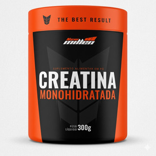 Creatina, New Millen, Creatina 300g, Suplemento Academia, Massa Muscular, Creatina Monohidratada