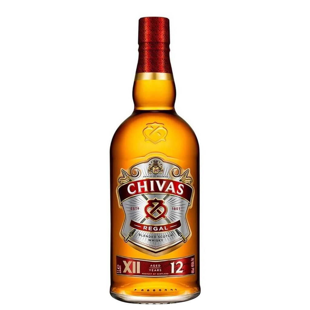 Whisky Chivas Regal 12 anos Escocês 1L