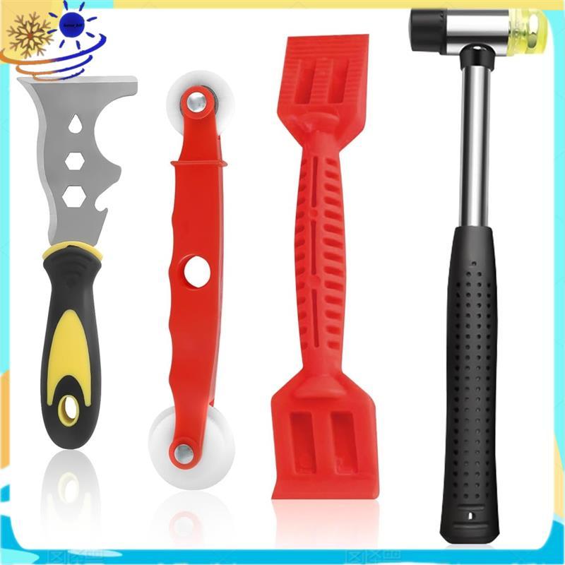 [Le's Shop] Conjunto De Ferramentas Para Vitrificação De Janelas Ferramenta De Janela De 4 Peças Montagem E Reparo , Inc