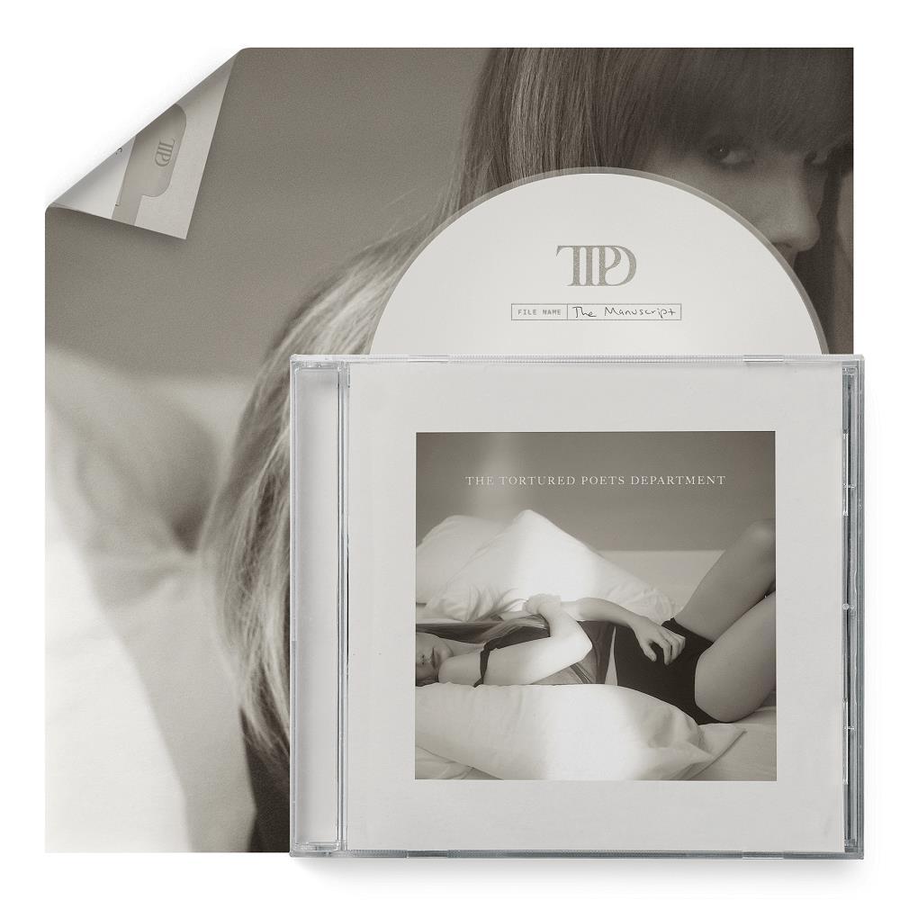 Imagem CD Taylor Swift - The Tortured Poets Department + Bonus Track "The Manuscript"