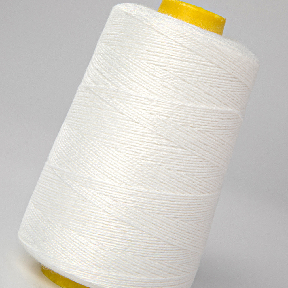 Linha de costura grande de poliéster, 6 fios, 1*6, saco portátil, máquina de selagem, saco de tricô, linha de costura, a
