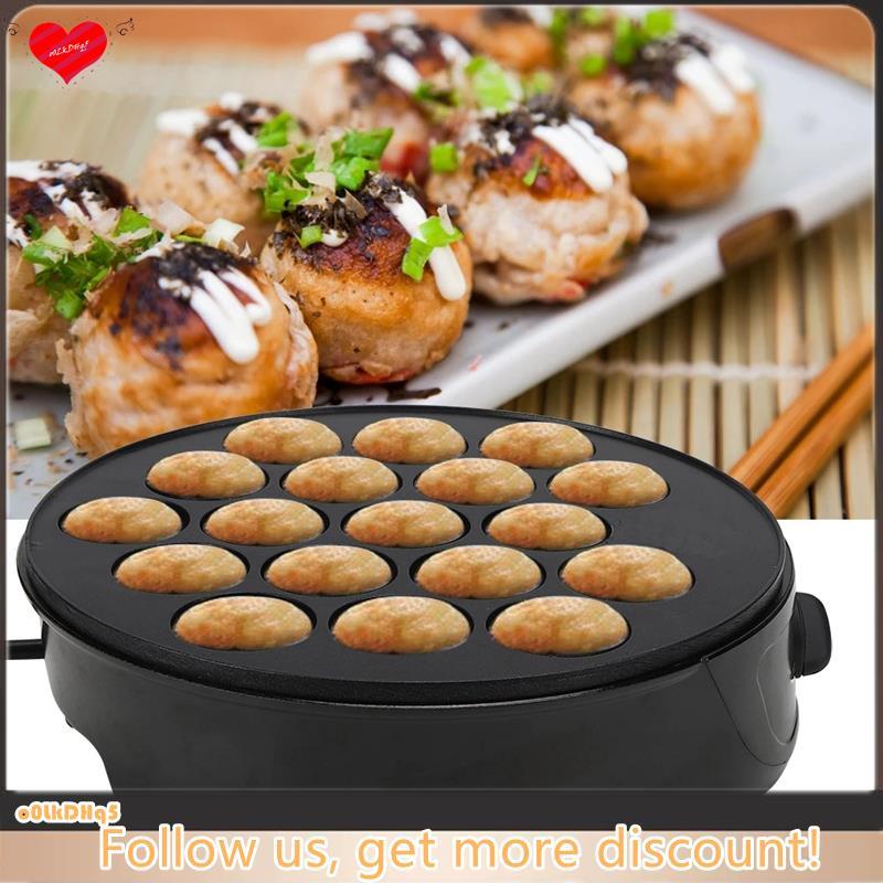 Máquina Takoyaki Doméstica Bola Mini Assadeira Elétrica De Café Da Manhã Plugue Ue