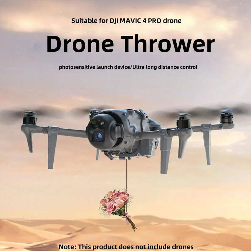 Sistema de Lançamento para DJI Mavic 4 PRO, Dispositivo de Entrega de Presentes de Casamento, Pesca e Acessórios para Dr