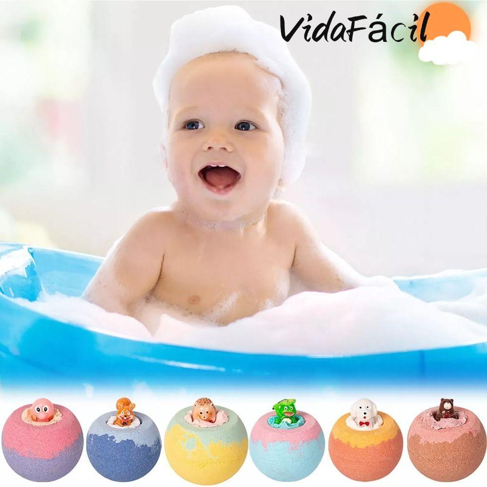Bombas De Banho Perfumadas , Com Bola Infantil Feita À Mão Interna , Naturais Suaves