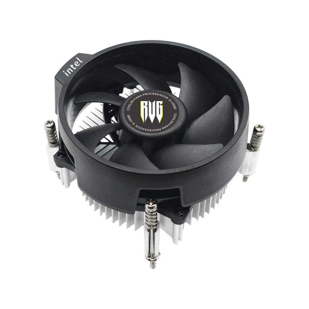 Cooler para Processador Intel LGA com Dissipador Ventoinha 4 Pinos 12V 2300RPM S