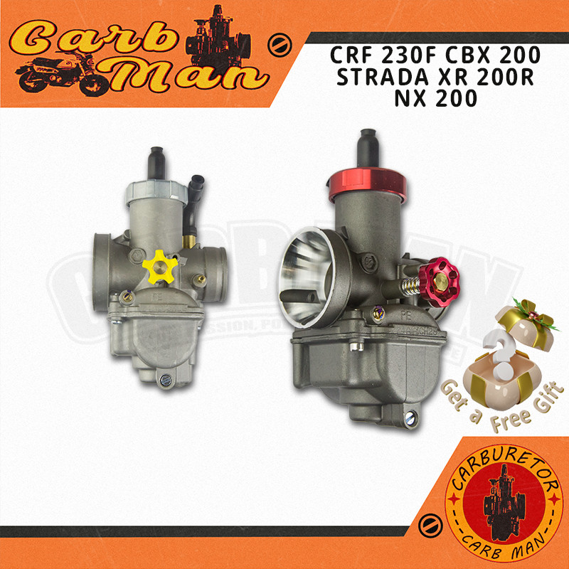 Carburador PE28 Para HONDA CRF 230F CBX 200 Strada XR 200R NX 200 CG150 (Preparada para 170cc/190cc)