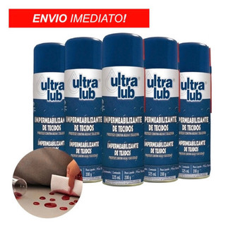 Kit 5 Impermeabilizante De Tecidos 325ml Ultra Lub Qualidade de Primeira Fácil e Prático