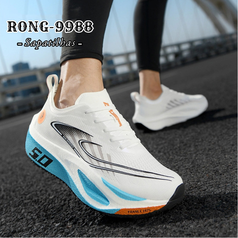 Tênis De Corrida De Carbono De Luxo Para Maratona Treinamento Estudantil 37-44 em Oferta na Shopee