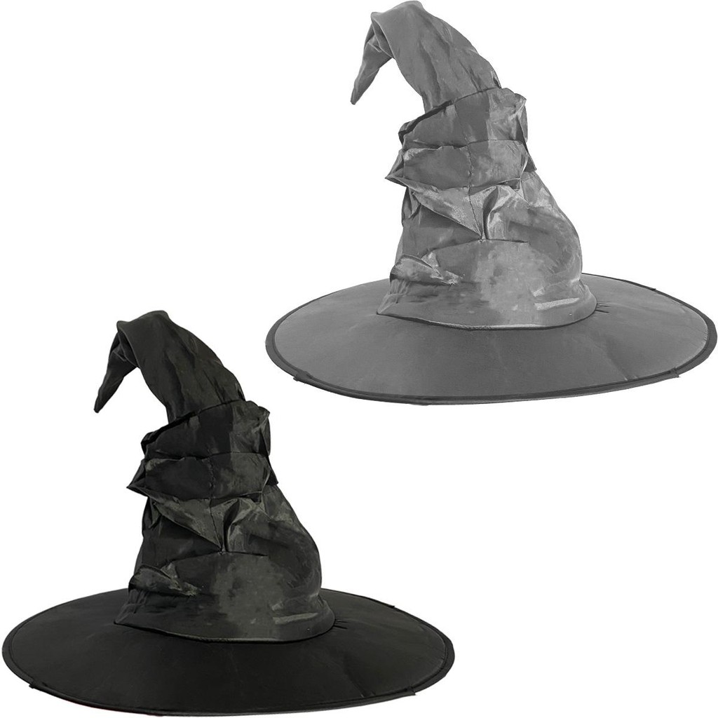 Chapéu Preto Bruxa Luxo Feminina pra Fantasia de Halloween Vintage Feiticeira em Oferta na Shopee