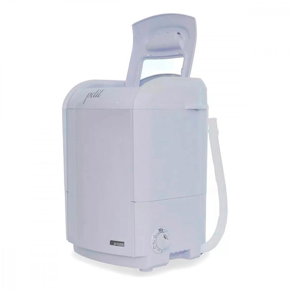 Mini Lavadora Praxis 1,2 kg Petit Branca 220V