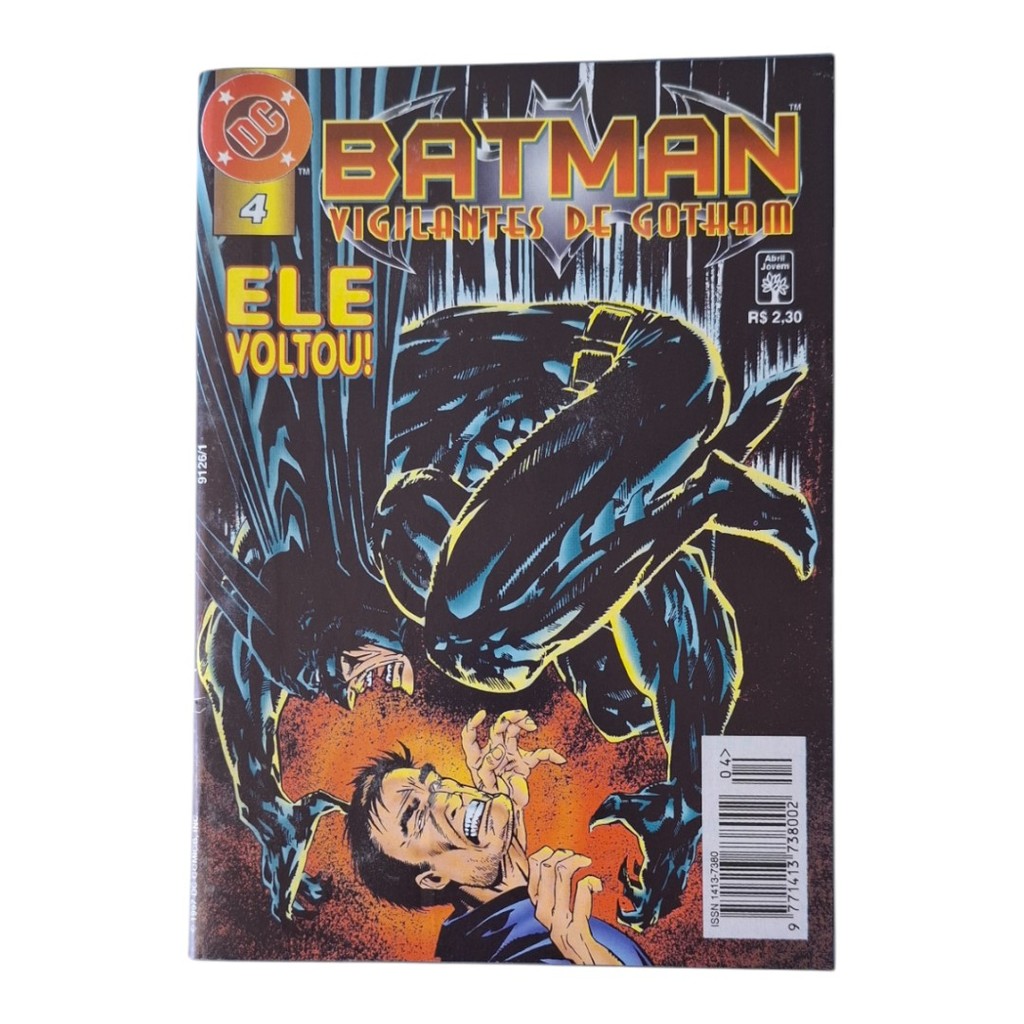 Hq Gibi - Batman - Vigilantes de Gotham n° 4 - Ed. Abril - 1997