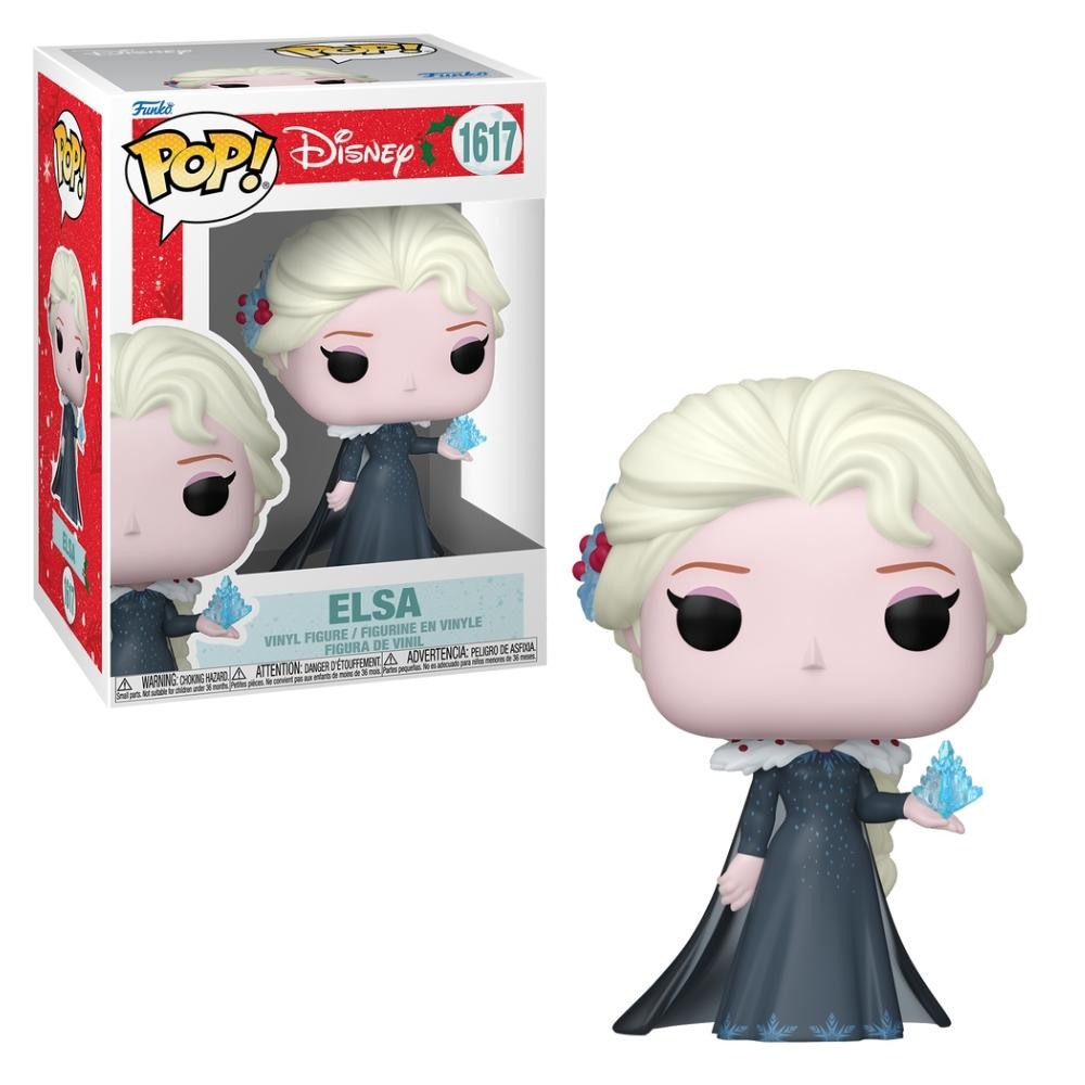 Boneco Funko Pop! Disney Princesas de Natal - Elsa em Oferta na Shopee