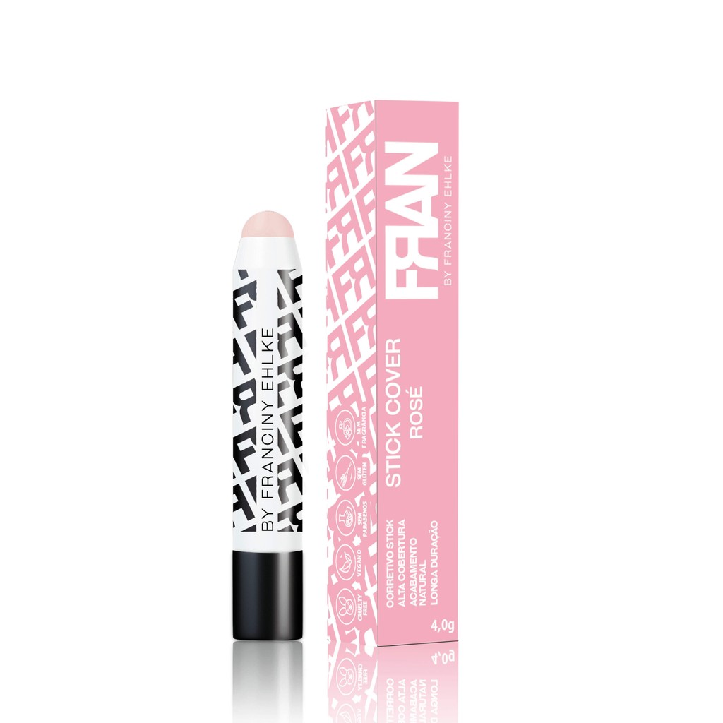 CORRETIVO STICK COVER FRAN BY FRANCINY EHLKE ROSE em Oferta na Shopee