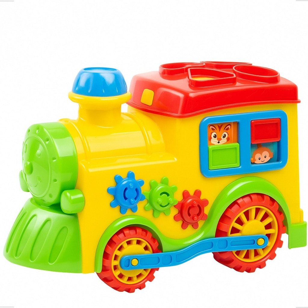 Brinquedo Trenzinho Educativo Didático Criança Infantil