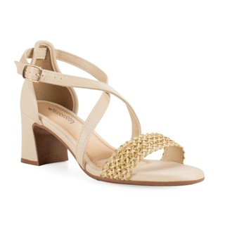 Sandália Mississipi de Salto Bloco Feminina MF942 em Oferta na Shopee