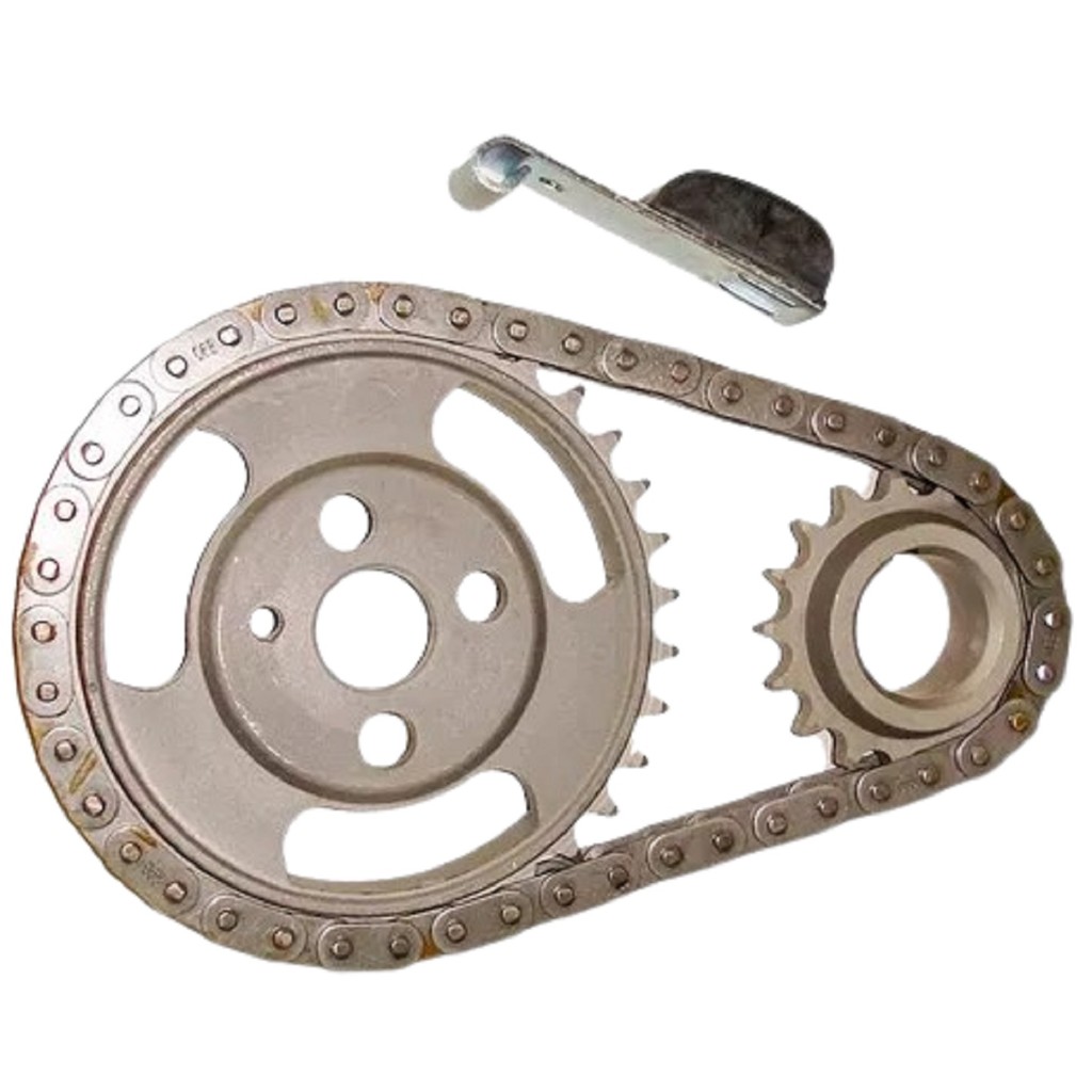 KIT DE DISTRIBUIÇÃO DE CORRENTE, FORD COURIER, FIESTA, KA, ENDURA, 1.0 1.3, 1998 A 2000 OK0002CP