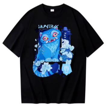 Camiseta cami caçadores de demônios Kpop, Derpy Tiger Adulto/Infantil Lançamento Camiseta Em Algodao