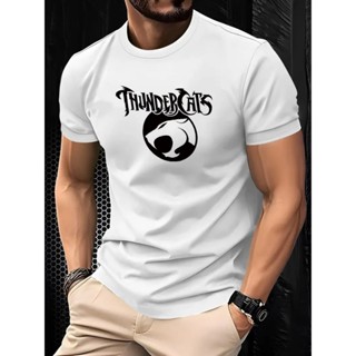 Camiseta Masculina Estampada ThunderCats Novidade Camisa 100% Algodão Estilosa em Oferta na Shopee
