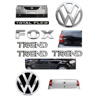 Kit Emblemas Fox Trend + Laterais Trend + Flex - 2003 À 2009 em Oferta na Shopee