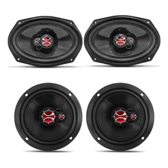 Kit Fácil Alto Falantes 6x9 E 6 Polegadas - K F 001