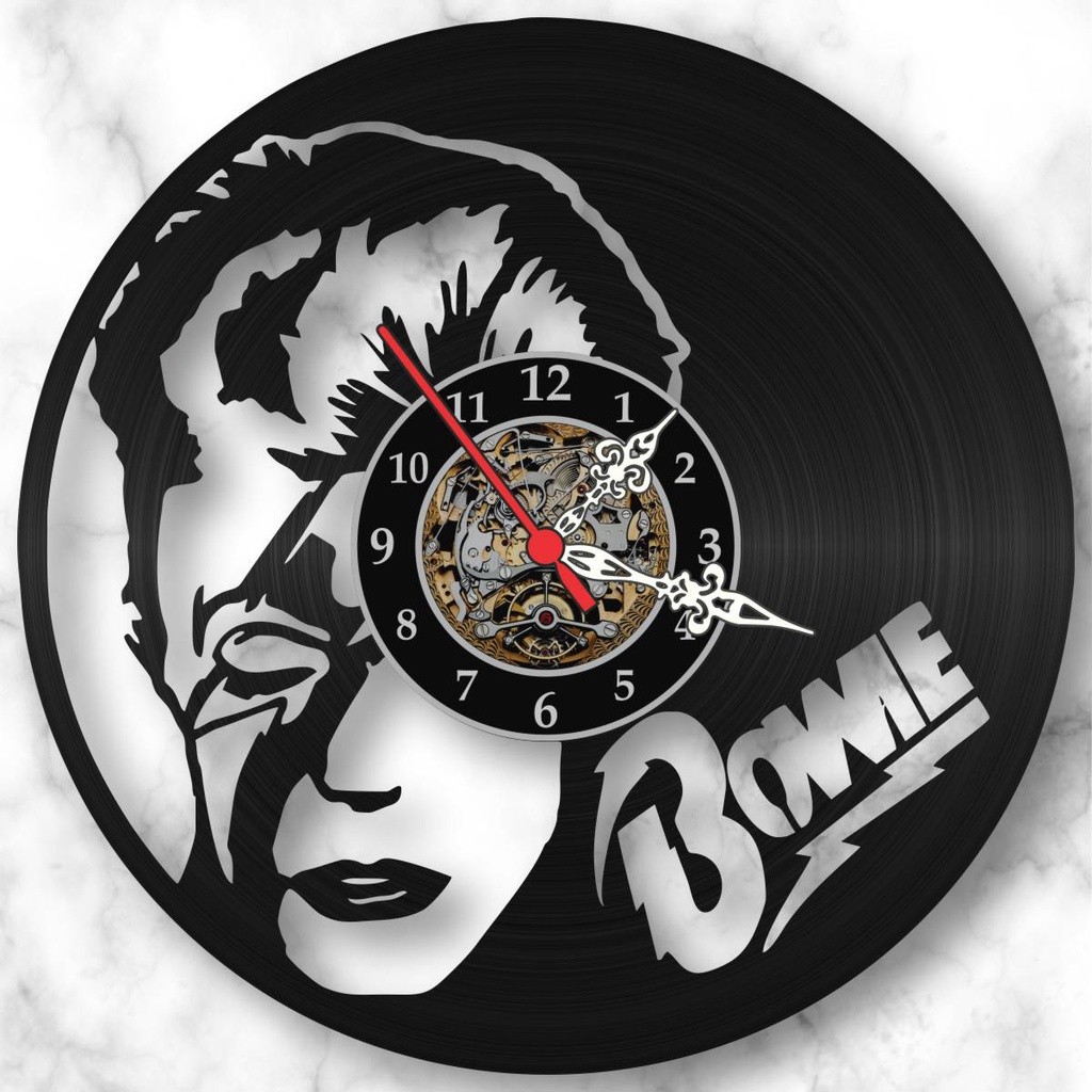 Relógio David Bowie Rock Pop Camaleão Filmes Música Vinil Lp Promoção