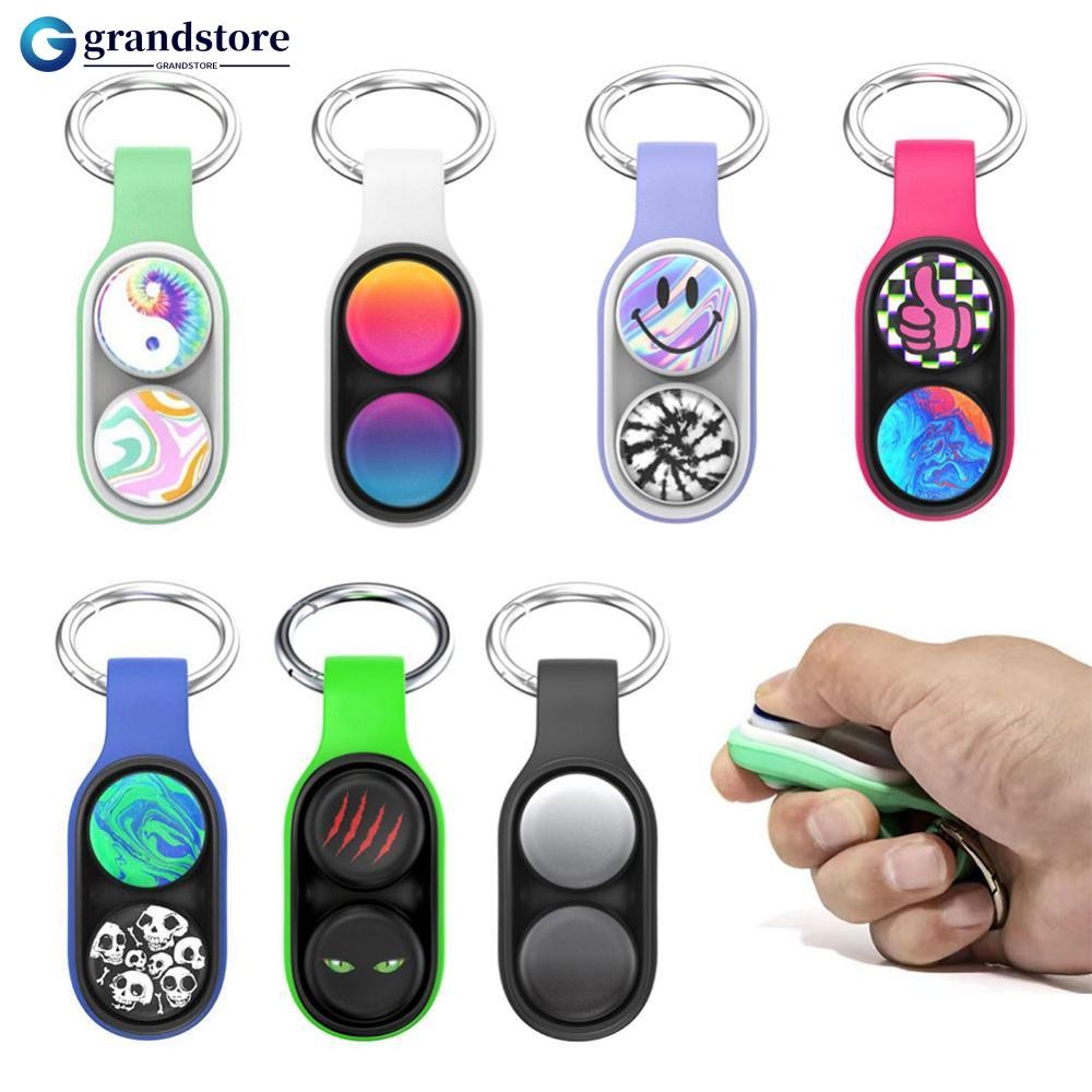GRANDSTORE Romance Pop Puck Brinquedos Fidget Mão Spinner Poppuck Engraçado Anti Estresse Chaveiro Descompressão Para Ad em Oferta na Shopee