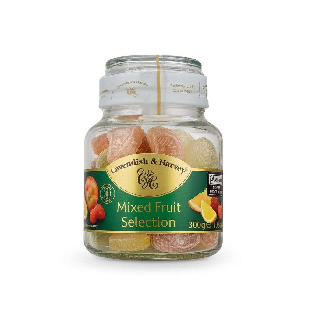 Bala Frutas Cavendish E Harley Importada Alemã Mixed 300g