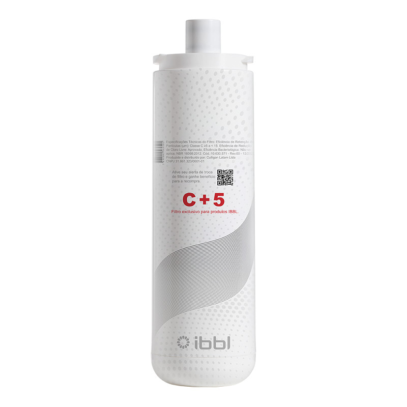Filtro Refil Natural Plus C+5 IBBL Para Purificador de Água IBBL Original