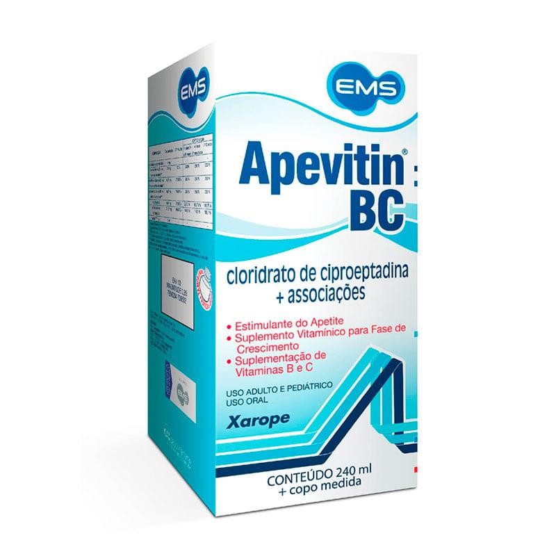 Apevitin Bc Xarope 240ml + Copo Medidor em Oferta na Shopee