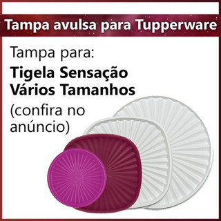 Acessórios Tupperware Original Tampa Tigela Sensação Vários Tamanhos - Verificar Anúncio em Oferta na Shopee