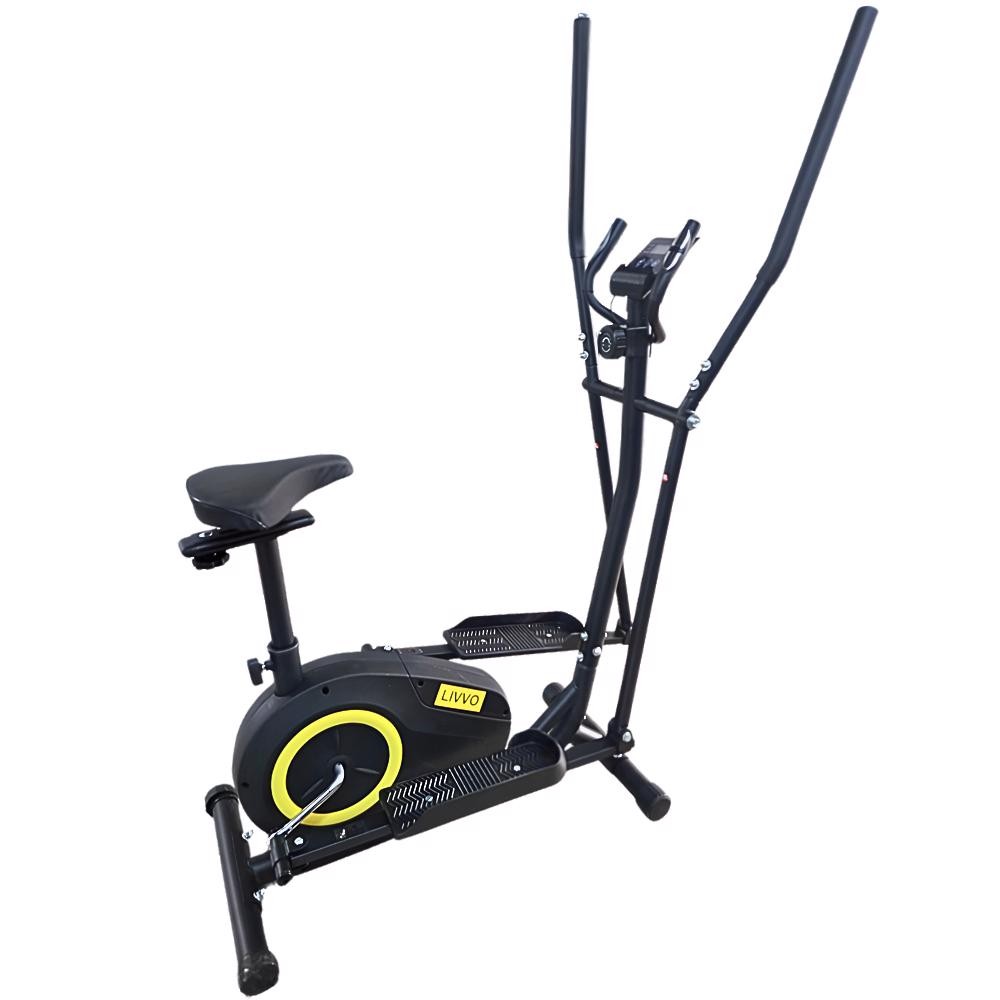 Bicicleta Elíptico Magnético 120 kg Controle de 8 Níveis LV-BEM120 LIVVO