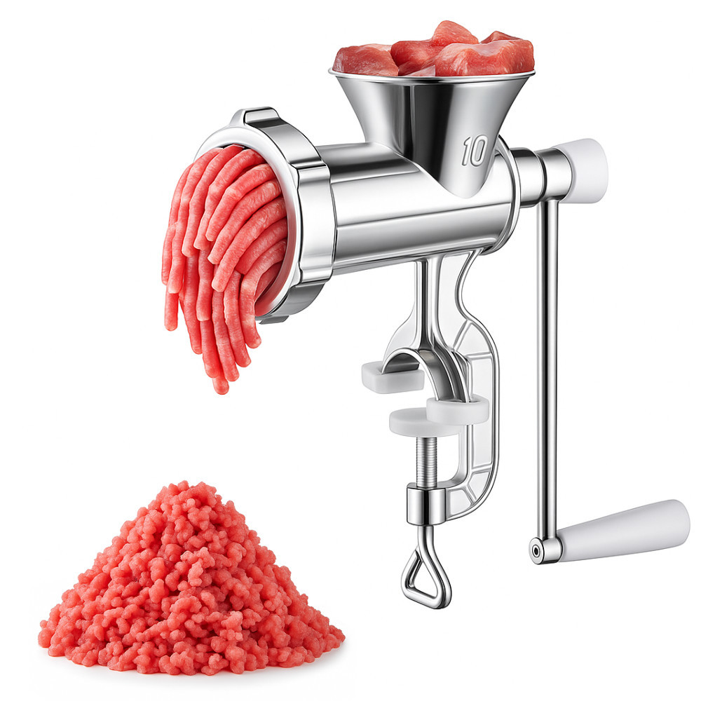 Moedor Carne Moida De Ferro Pimenta Alimento Hamburguer Linguiça Frango Cozinha