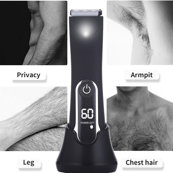 Maquina A prova de agua Aparador de Pelo Corp，Aparador de pelos corporal e íntimo à prova d’água em Oferta na Shopee