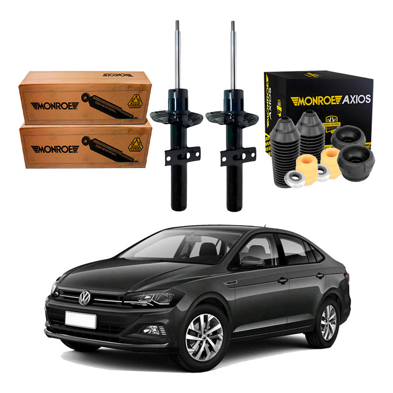 Kit Amortecedor Dianteiro Virtus 1.6 Msi 2017 A 2022 em Oferta na Shopee