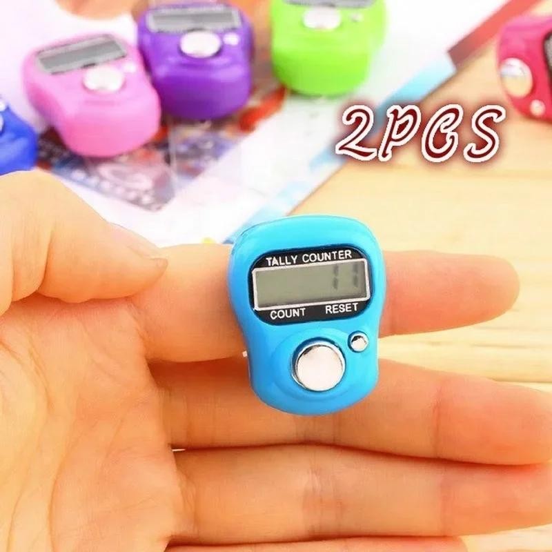 2 Pcs LCD Contador Digital Eletrônico Mini Marcador De Pontos E Indicador De Linha Para Máquina De Costura Ferramentas D