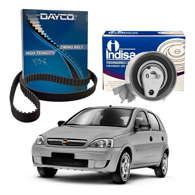 Correia Dentada E Tensor Corsa Novo 1.0 2002 A 2012 em Oferta na Shopee