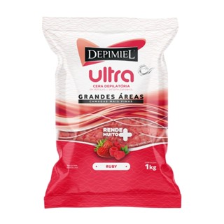 Cera Pérola Ultra Depilação Frutas Vermelhas Depimiel 1kg em Oferta na Shopee