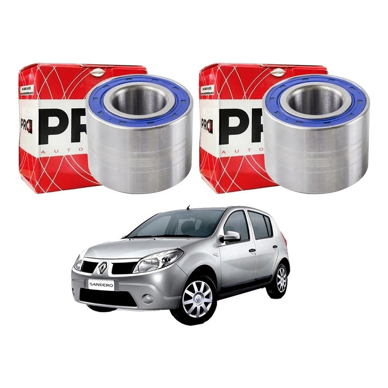 Par Rolamento Roda Traseiro Sandero 1.0 1.6 2008 A 2013 em Oferta na Shopee