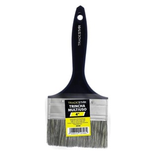 Pincel Gris 4'' Preto Tradestar em Oferta na Shopee