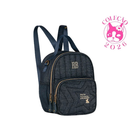 Lancheira Térmica 2 em 1 Rebecca Bonbon Jeans - Clio Style em Oferta na Shopee