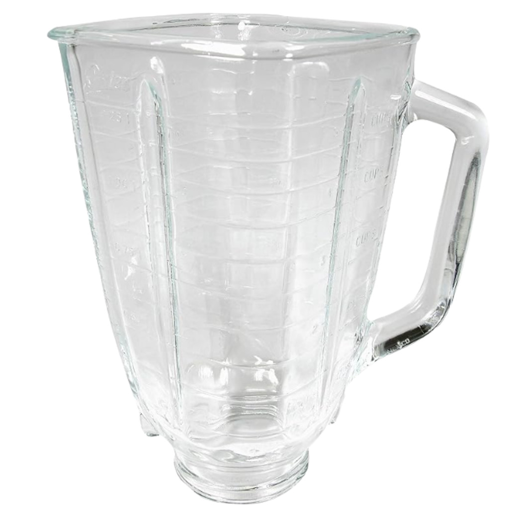 COPO DE VIDRO JARRA P LIQUIDIFICADOR OSTER OSTERIZER BLSTBG4655Z / 4126/ 4128 (SEM TAMPA)