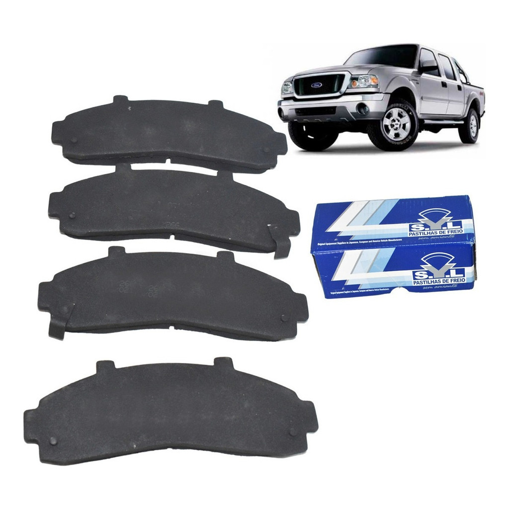 Pastilha Freio Para Ford Ranger 95 96 97 98 99 2000 A 2007 em Oferta na Shopee