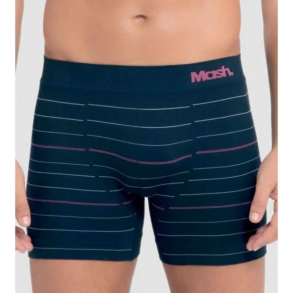 Cueca Sem Costura Microfibra Listrada 710.22 Mash