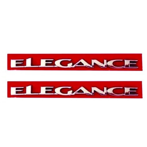 Par Emblema Elegance Vectra/ Meriva/ Astra/ Zafira 2006/...